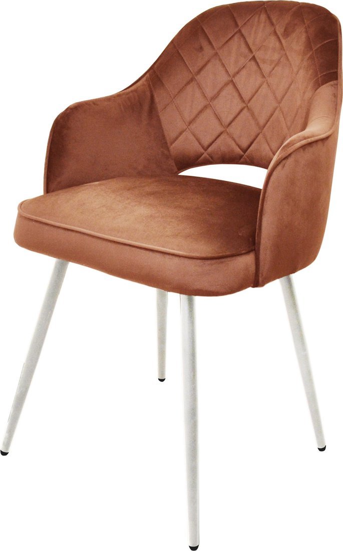 Мирабелла Оксфорд Велюр (роза/белый) - фото