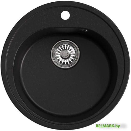 Кухонная мойка Mixline ML-GM11 551829 (ультра-черный) - фото