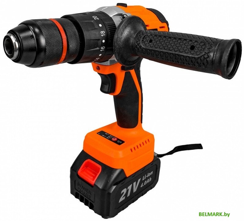 Дрель-шуруповерт Brait DCD21-4MBL Daman (с 2-мя АКБ, кейс) - фото