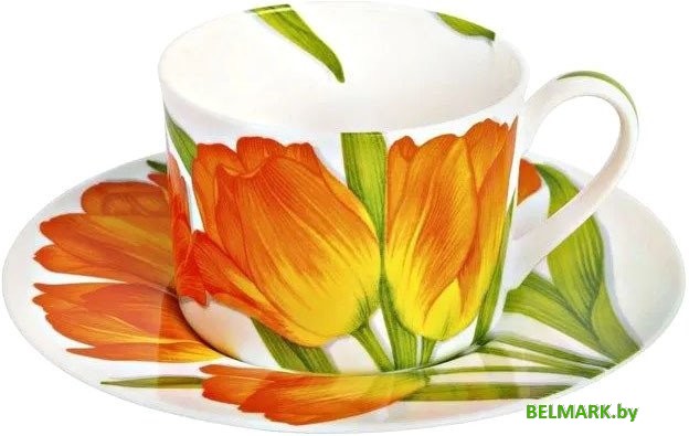 Чашка Taitu Freedom Flower 1-82-D (оранжевый) - фото