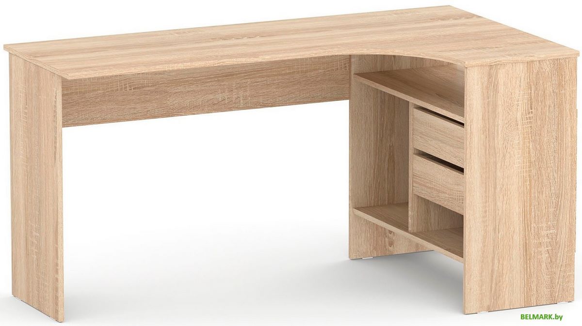 Стол Сокол СПМ-25 (правый, дуб сонома) - фото