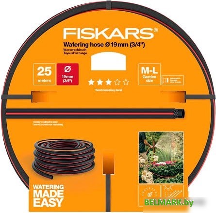 Шланг Fiskars 1027100 Q3 (3/4", 25 м) - фото