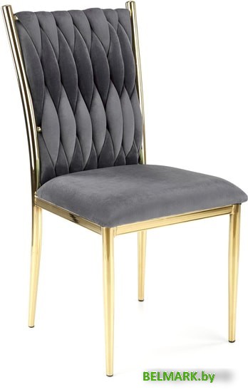 Стул Halmar K436 (серый/золотой) - фото