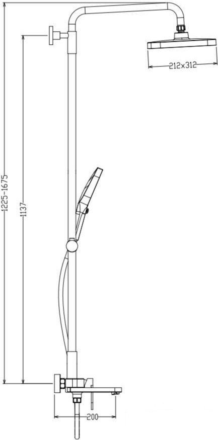 Душевая система Raglo R50.24.09 - фото2