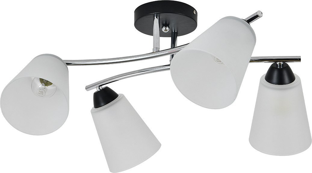 Подвесная люстра Escada 2132/4P (черный/хром) - фото2