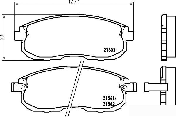 Textar 2156101 - фото