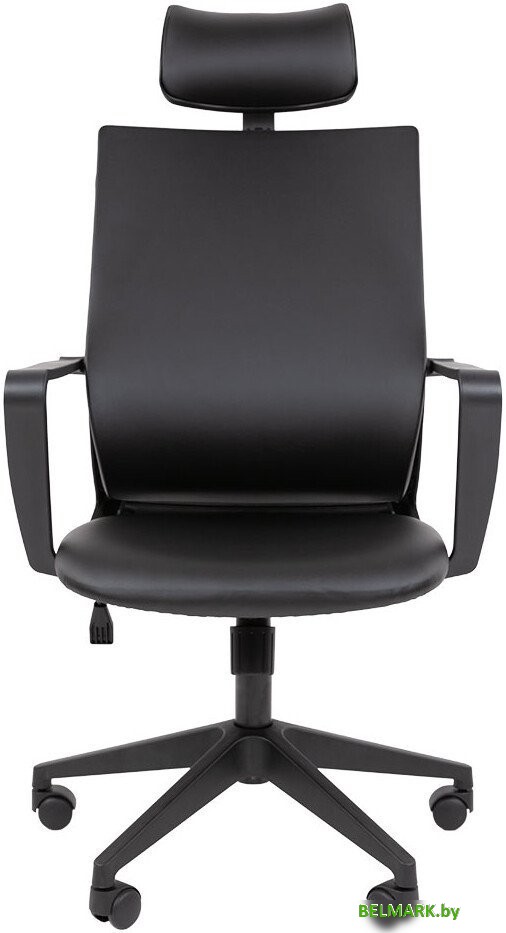 Офисное кресло CHAIRMAN 545 (экокожа черный) - фото2
