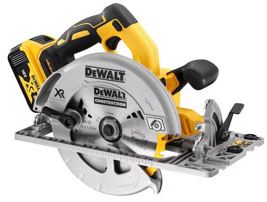 Дисковая (циркулярная) пила DeWalt DCS572P2 (с 2-мя АКБ) - фото