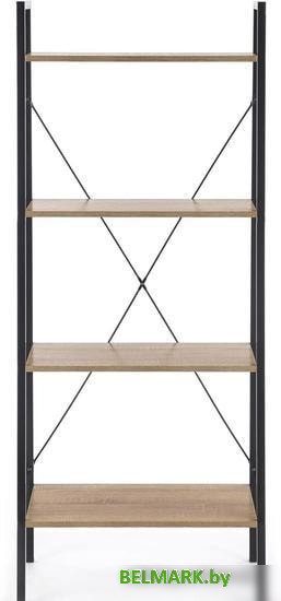 Полка Halmar NARVIK REG-2 60/32/148 (дуб сонома/черный) - фото2