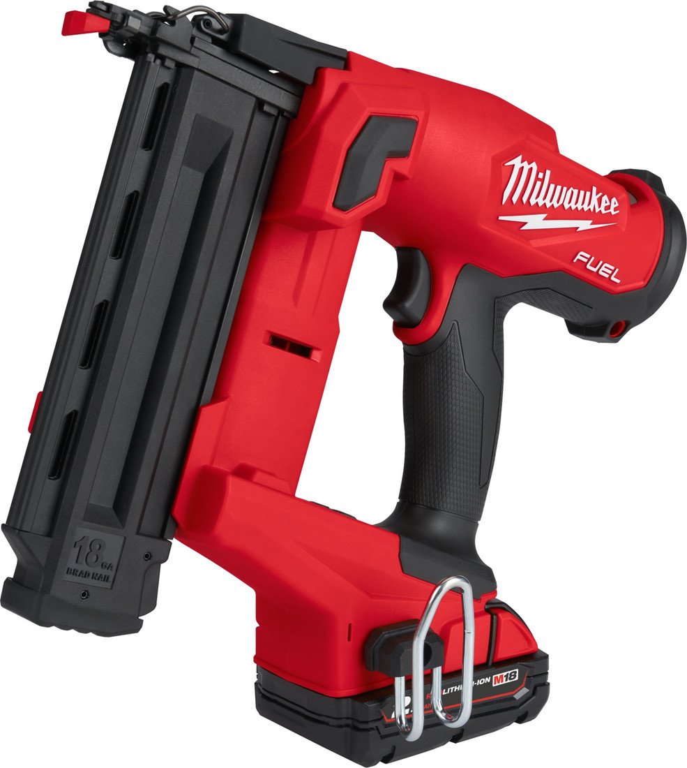 Milwaukee M18FN18GS-202X 4933471407 (с 2-мя АКБ, кейс) - фото2