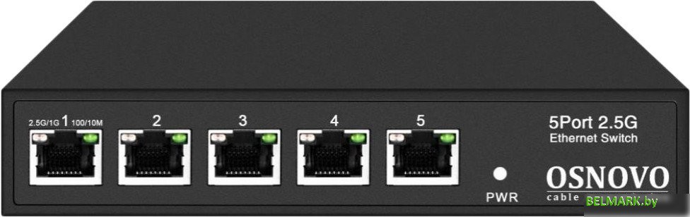 Неуправляемый коммутатор Osnovo SW-5D-1(60W) - фото