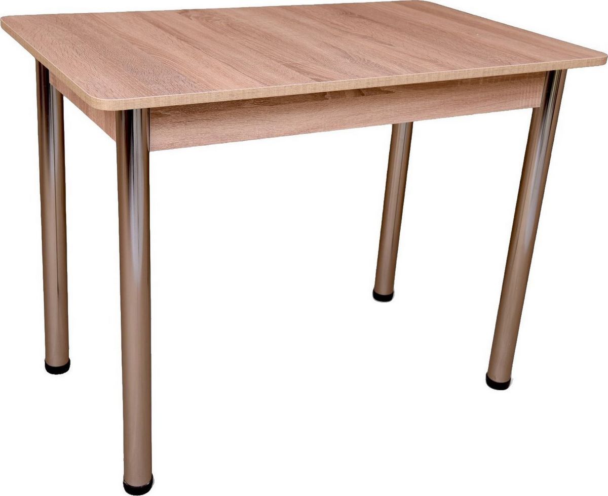Кухонный стол СВД Юнио 80x60 020.Д2.Х (дуб сонома) - фото
