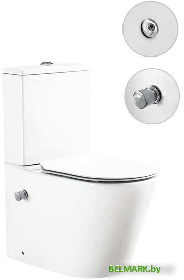 Унитаз напольный SantiLine SL-5014SM-BD - фото