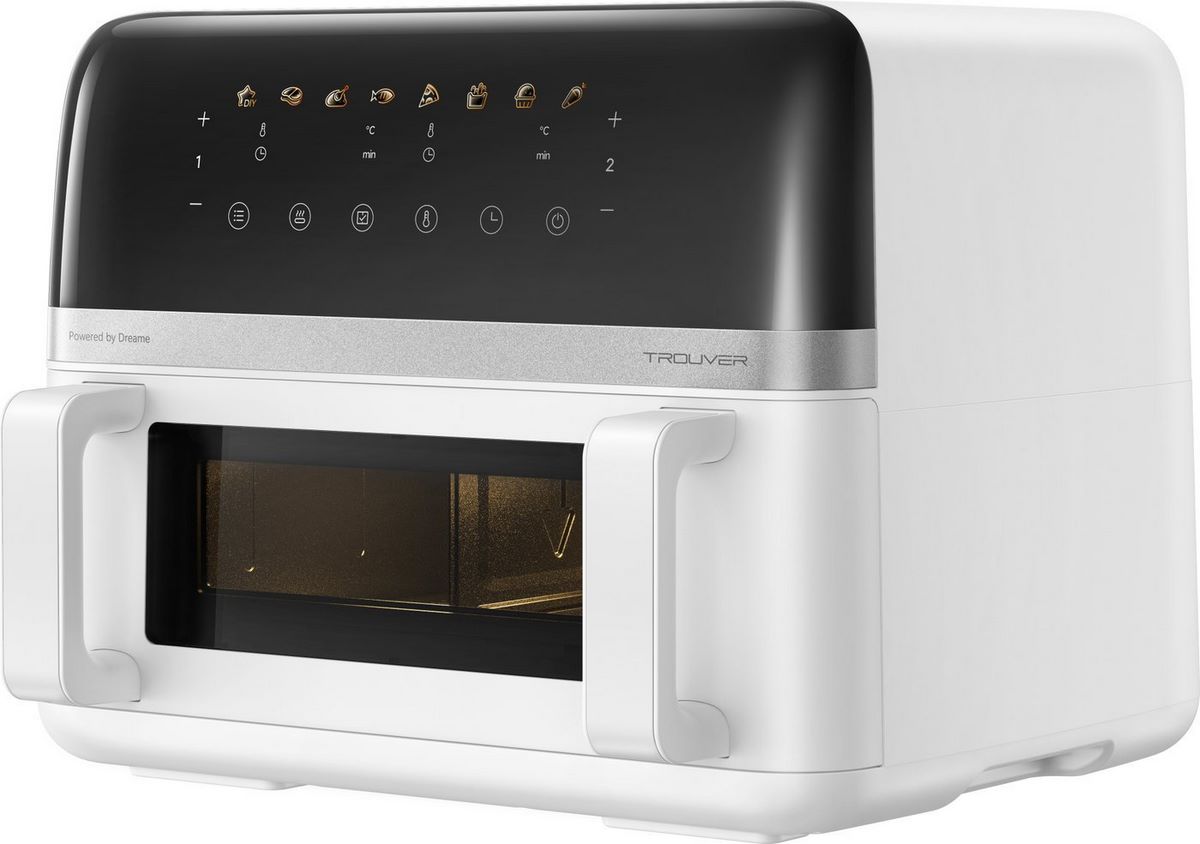 Аэрогриль (аэрофритюрница) Trouver Air Fryer FD20 Pro AF-5518ATB (белый) - фото2