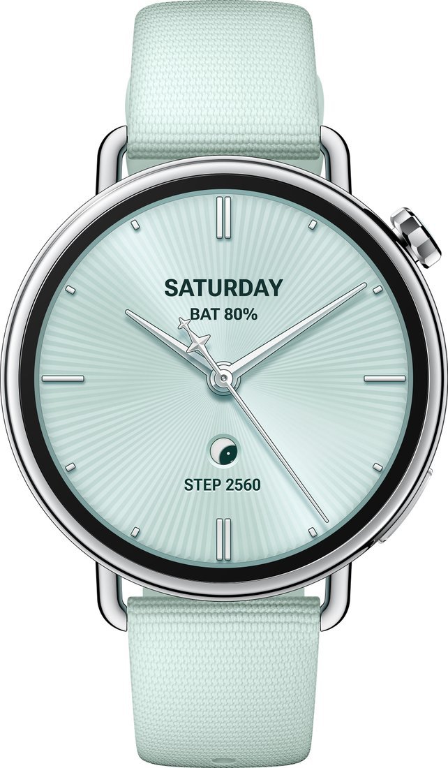 Умные часы Xiaomi Watch S4 41mm (мятный зеленый, международная версия) - фото2