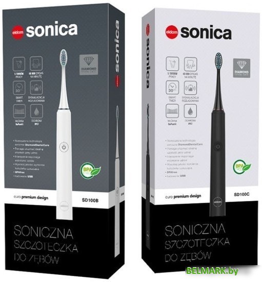 Электрическая зубная щетка Eldom Sonica SD100C - фото2
