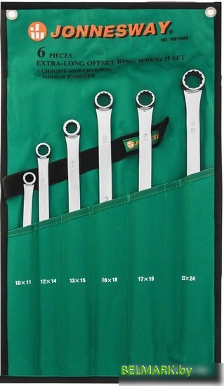 Набор ключей Jonnesway W61106S (6 предметов) - фото