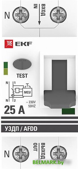 Устройство защиты от дугового пробоя EKF PROxima Afdd-2-25C-pro - фото2
