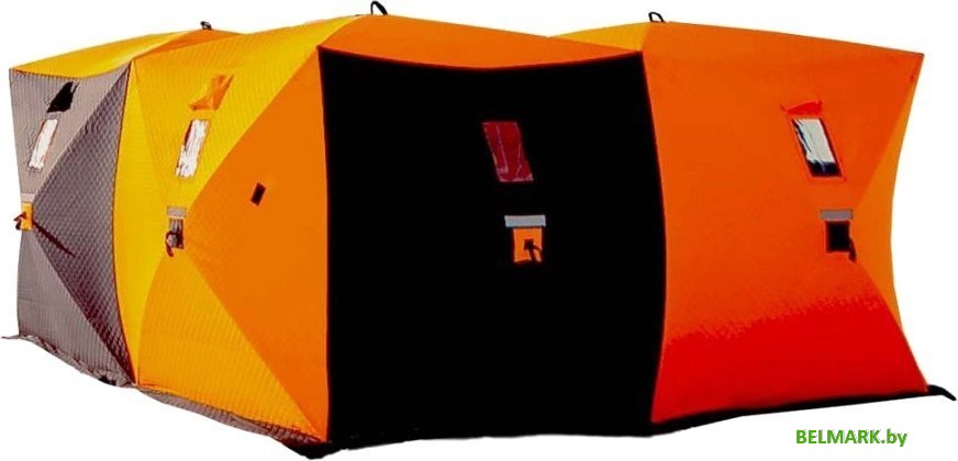 Палатка для зимней рыбалки Ex-Pro Winter 4 7EXW4BO (черный/оранжевый) - фото