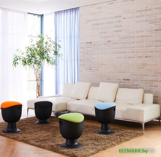 Офисный стул Chair Meister Tulip (черный пластик, желтый) - фото2