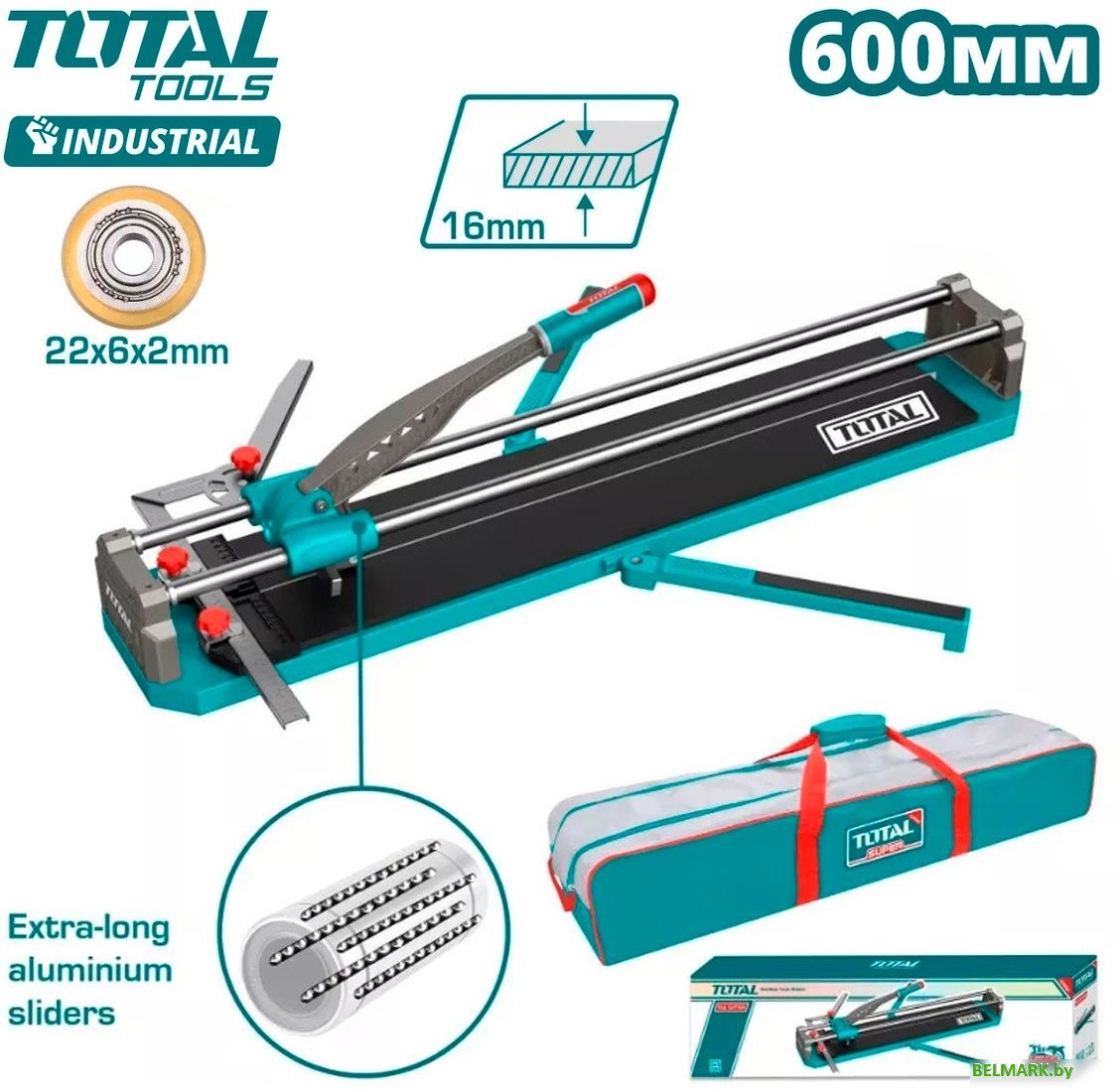 Ручной плиткорез Total THT576003 - фото