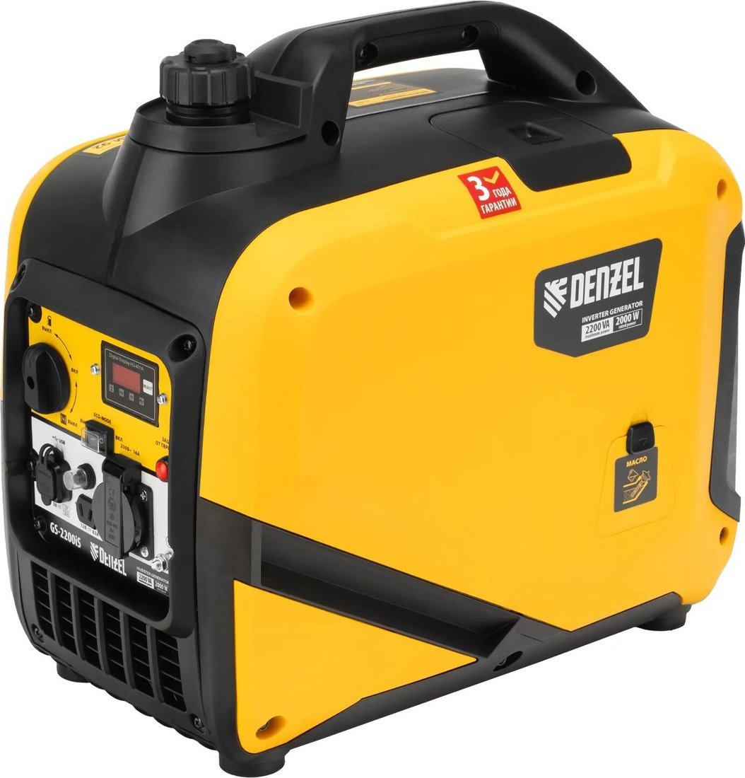 Бензиновый генератор Denzel GS-2200iS - фото