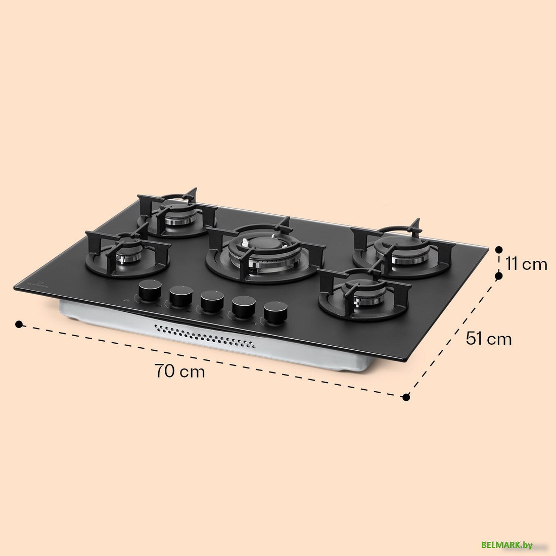 Варочная панель Klarstein Firetale 5 (черный) - фото2