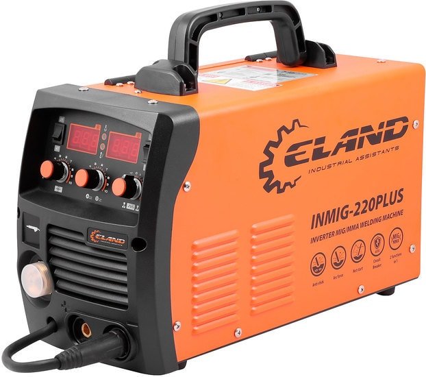 Сварочный инвертор ELAND INMIG-220PLUS - фото