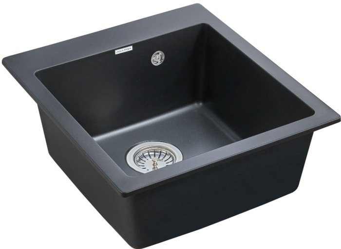 Кухонная мойка Paulmark Kante 45 PM104651-BLM - фото2