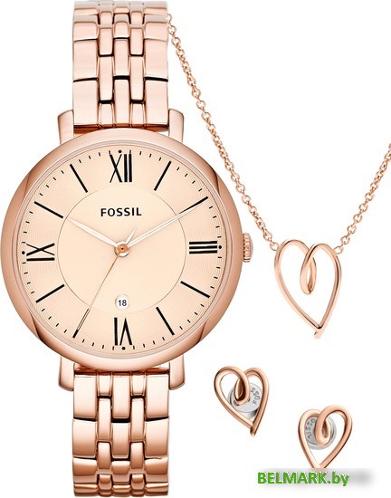 Наручные часы с украшением Fossil Jacqueline ES5252SET - фото
