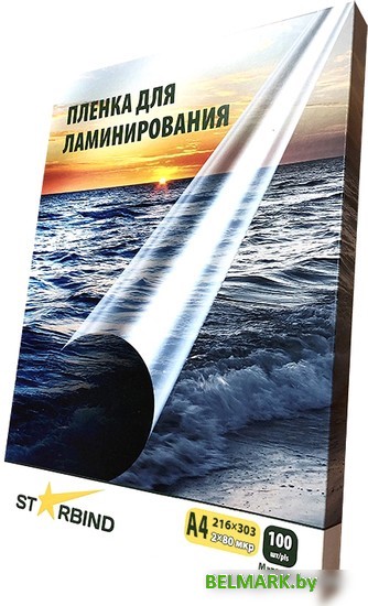 Пленка для ламинирования Starbind А4 250 мкм 100 шт (матовая) - фото