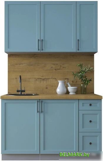 Интерлиния Тренд 1.3А (океан/океан/дуб бунратти) - фото