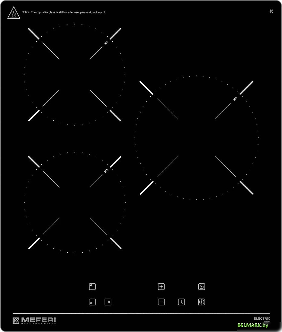 Варочная панель Meferi MEH453BK Light - фото2