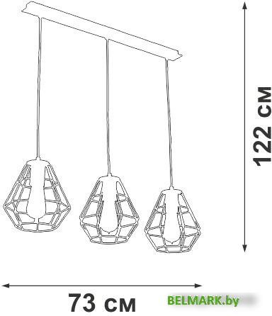 Подвесная люстра Vitaluce V4389-1/3S - фото2