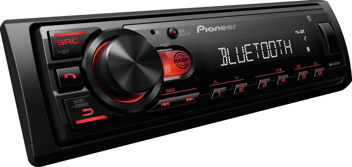 USB-магнитола Pioneer MVH-S235BT - фото2