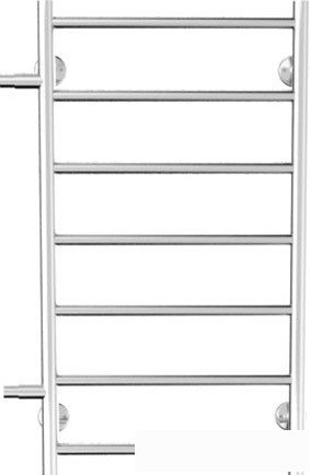 Полотенцесушитель Ростела Виктория боковое подключение 1&quot; 6 перекладин 70 см - фото
