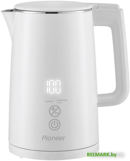 Электрический чайник Pioneer KE577M (белый) - фото2