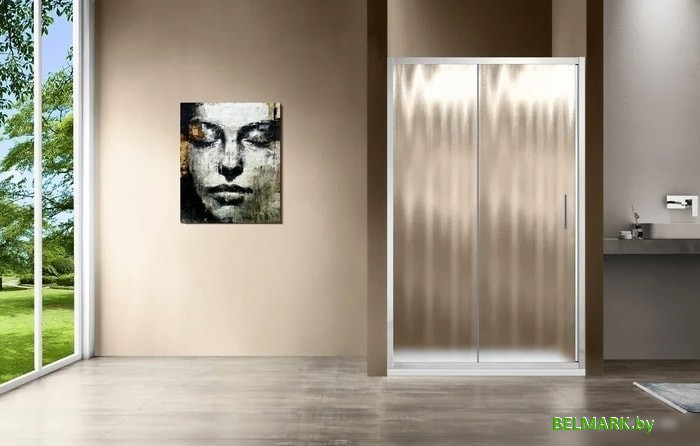 Душевая дверь Vincea Garda VDS-1G100CH (хром/шиншилла) - фото2