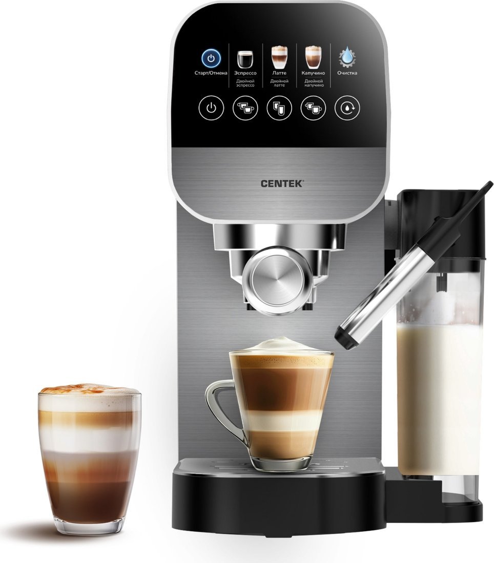 Рожковая кофеварка CENTEK CT-1172 - фото2