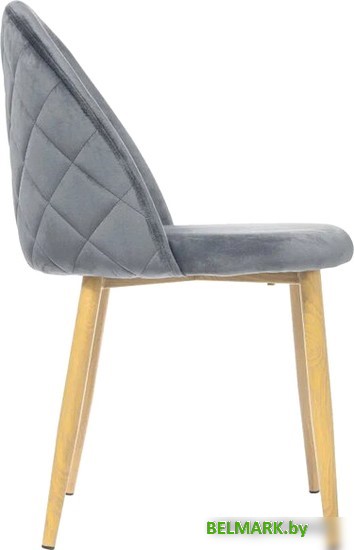 Стул Mio Tesoro Симона DC-125-G062 (серый/дерево, G062-40) - фото2