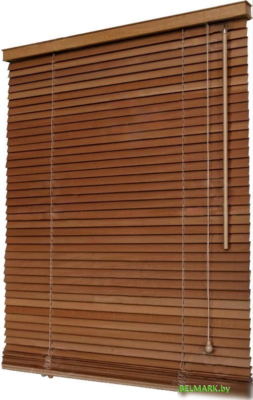 Жалюзи горизонтальные АС МАРТ 9797 130x150 (вишня) - фото