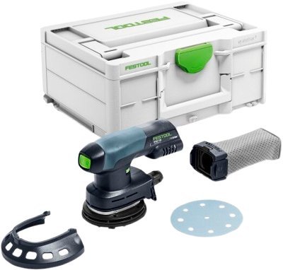Эксцентриковая шлифмашина Festool ETSC 125-Basic 576370 (без АКБ, кейс) - фото