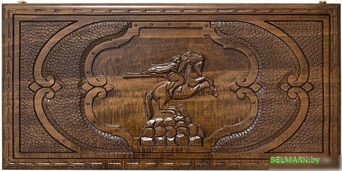 Шашки/нарды Mirzoyan Всадник am028 - фото