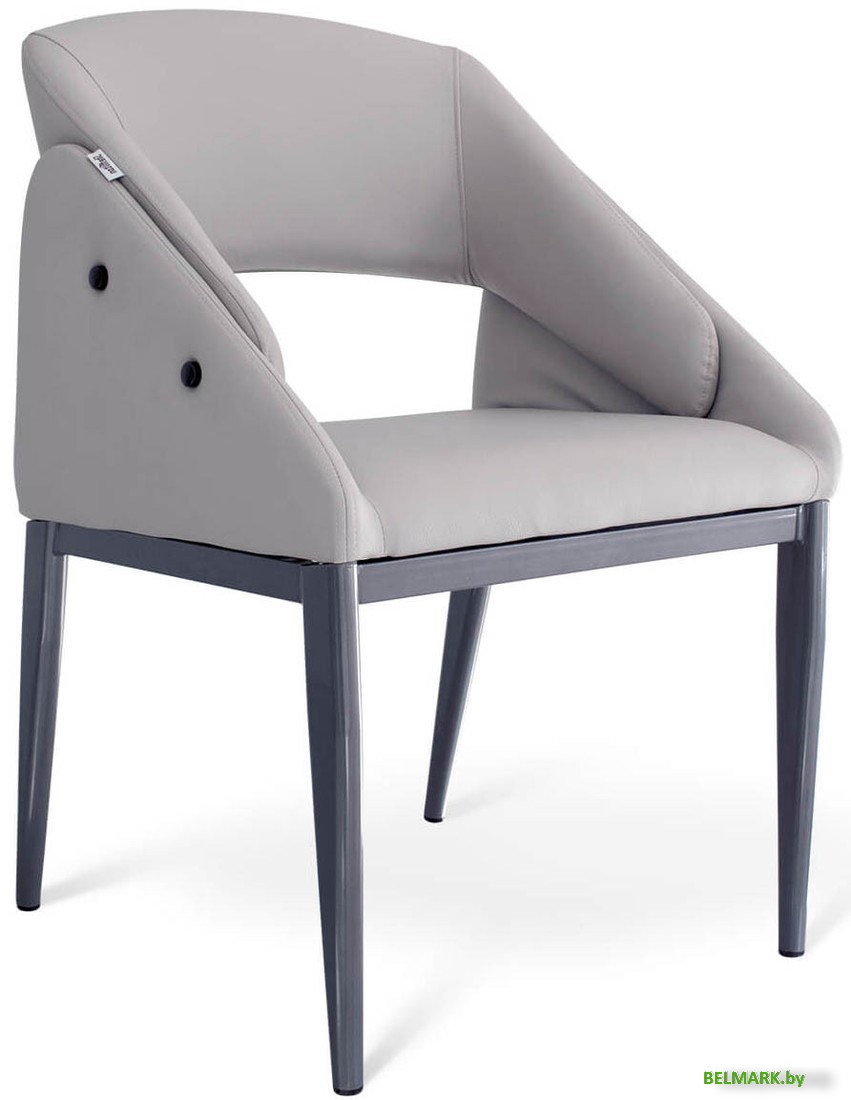 Стул с подлокотниками Sheffilton SHT-S170 (светло-серый) - фото