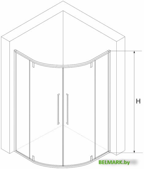 Душевой уголок RGW SV-53B 90х90 - фото2