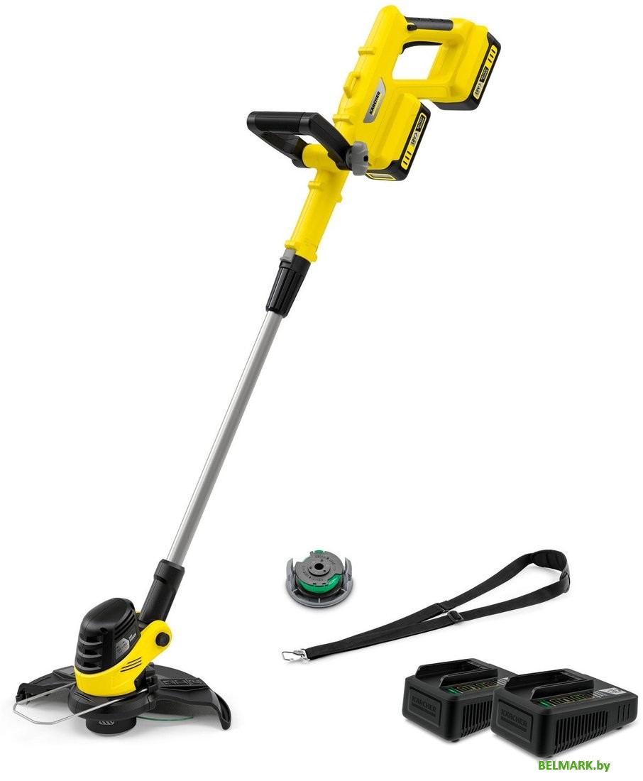 Триммер Karcher LTR 3-18 Dual Battery Set 1.445-451.0 (с 2-мя АКБ) - фото
