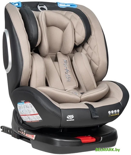 Детское автокресло Farfello Isofix YB102A(2) 2024 (бежевый/черный) - фото