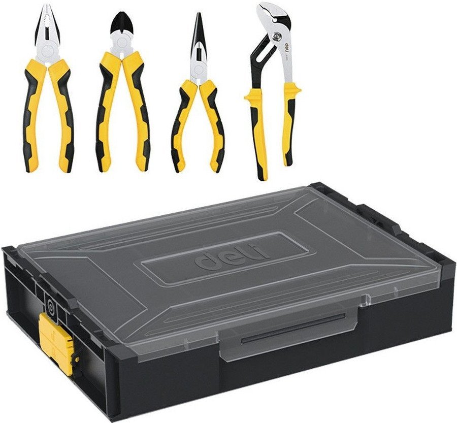 Набор пассатижей Deli DL1204 (4 предмета) - фото2