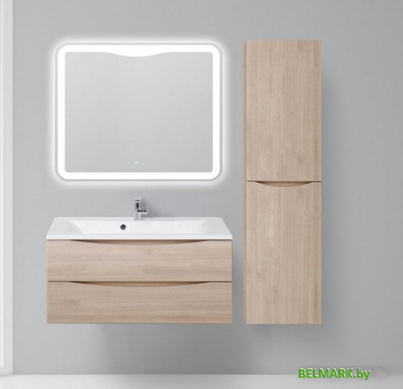 BelBagno Шкаф-пенал Fly-Marino-1500-2A-SC-RG-P-L (rovere grigio) - фото2