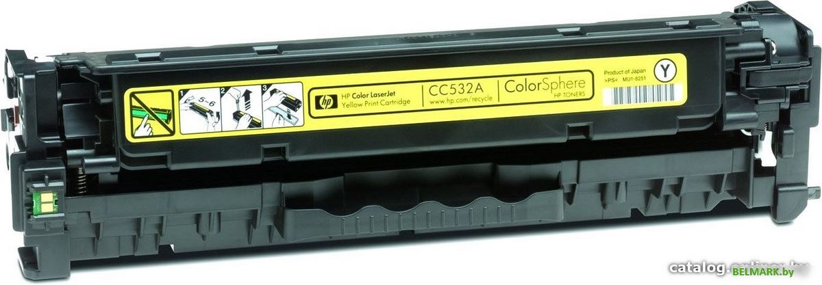 Картридж HP CC532A - фото